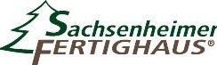 Sachsenheimer Fertighaus Logo von Sachsenheimer Fertighaus mit Bäumen und Schriftzug.